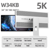 Kuycon W34KB 34" Ultrawide Dual-Mode Monitor, 5K2K 180Hz / WFHD 360Hz, 1ms, HDR 600