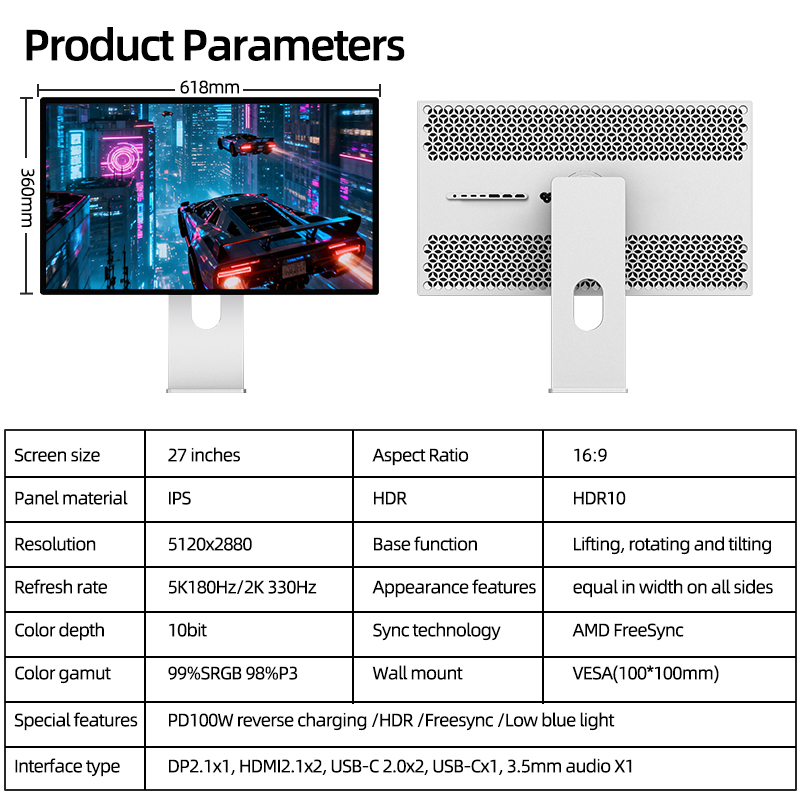 Kuycon P27Z Gaming Monitor