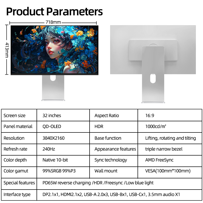 Kuycon Q32L QD-OLED Monitor