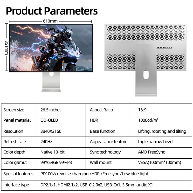 Kuycon Q27S QD-OLED Monitor