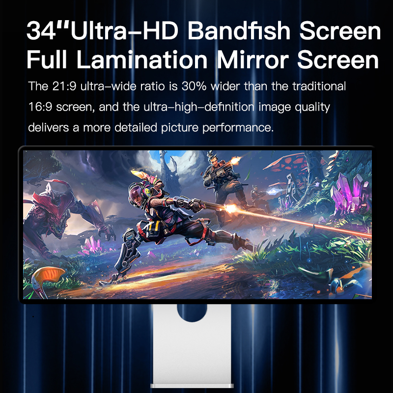 Kuycon Q34W Gaming Monitor